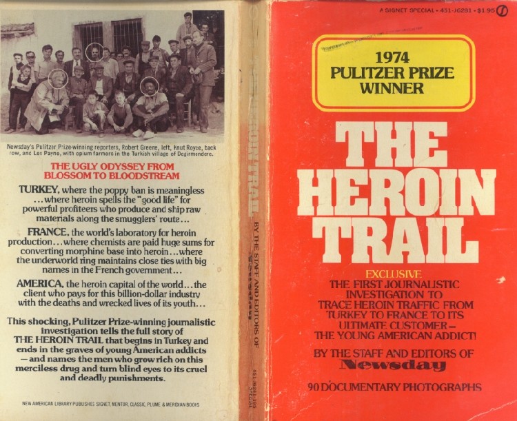 Pulitzer ödüllü bir Afyon kitabı: The Heroin Trail