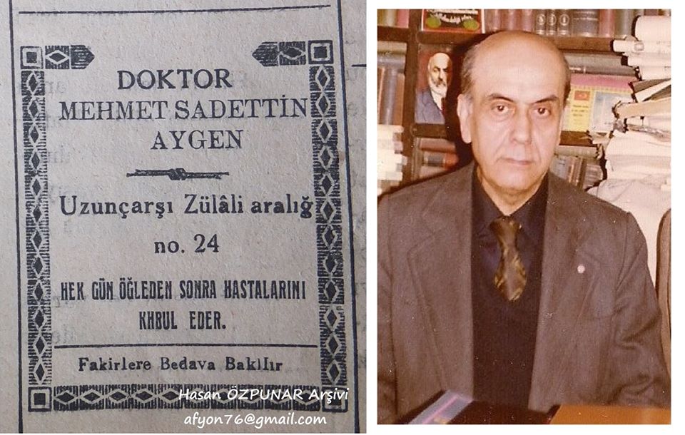 Doktor M.Sadettin AYGEN (1922-1998)