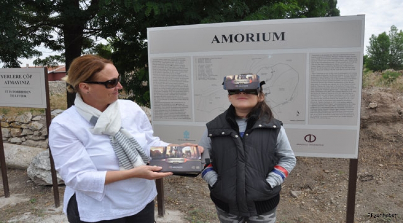 Amorium’da sanal gerçeklik ile tarihe yolculuk