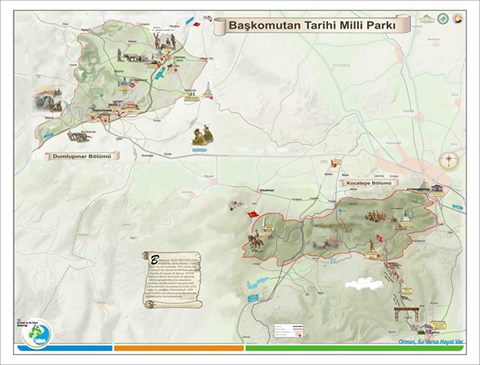 Büyük Taarruz’un geçtiği bölgeler: Başkomutan Tarihi Milli Parkı