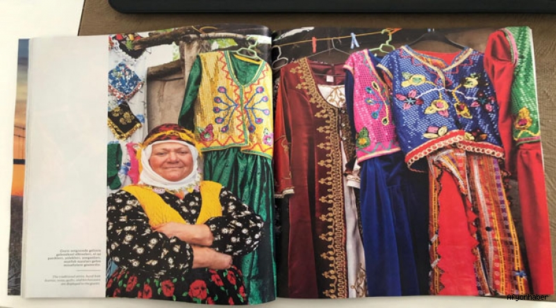 Dinar Çölovası Türkmen Yörüklerinin düğün geleneği Anadolujet Magazin Dergisinde