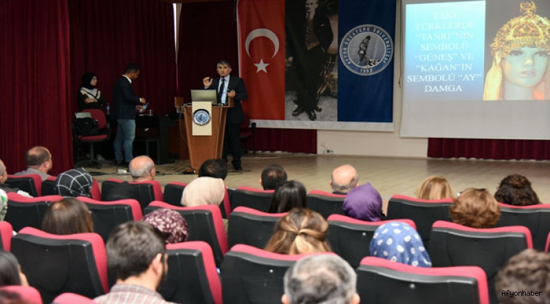 AKÜ ve Türk Ocaklarından Altaylar’dan Kocatepe’ye Eski Türk Kültür ve Uygarlık Eserleri konferansı