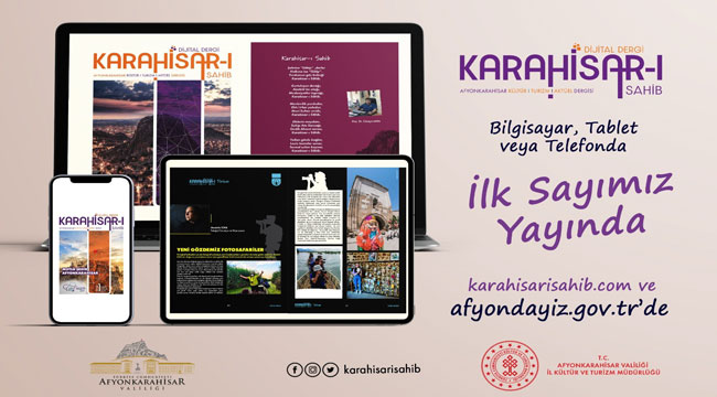 Karahisar-ı Sahib Dijital Derginin ilk sayısı yayınlandı