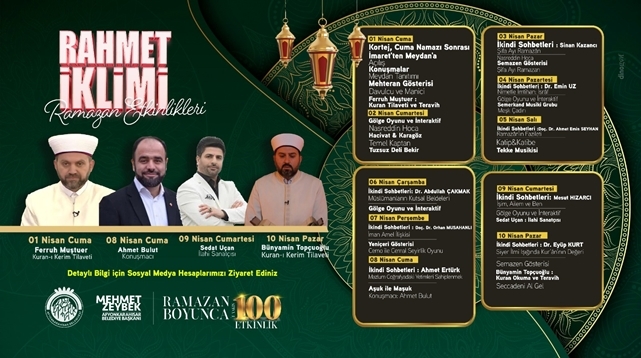 Afyonkarahisar Ramazan 2022 Etkinlik Programı