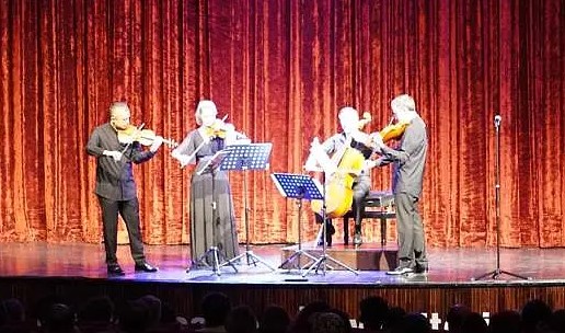 Borusan Quartet Konseri muhteşem geçti